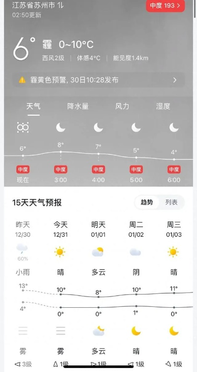 苏州天气早知道，实时预报查询与生活指南